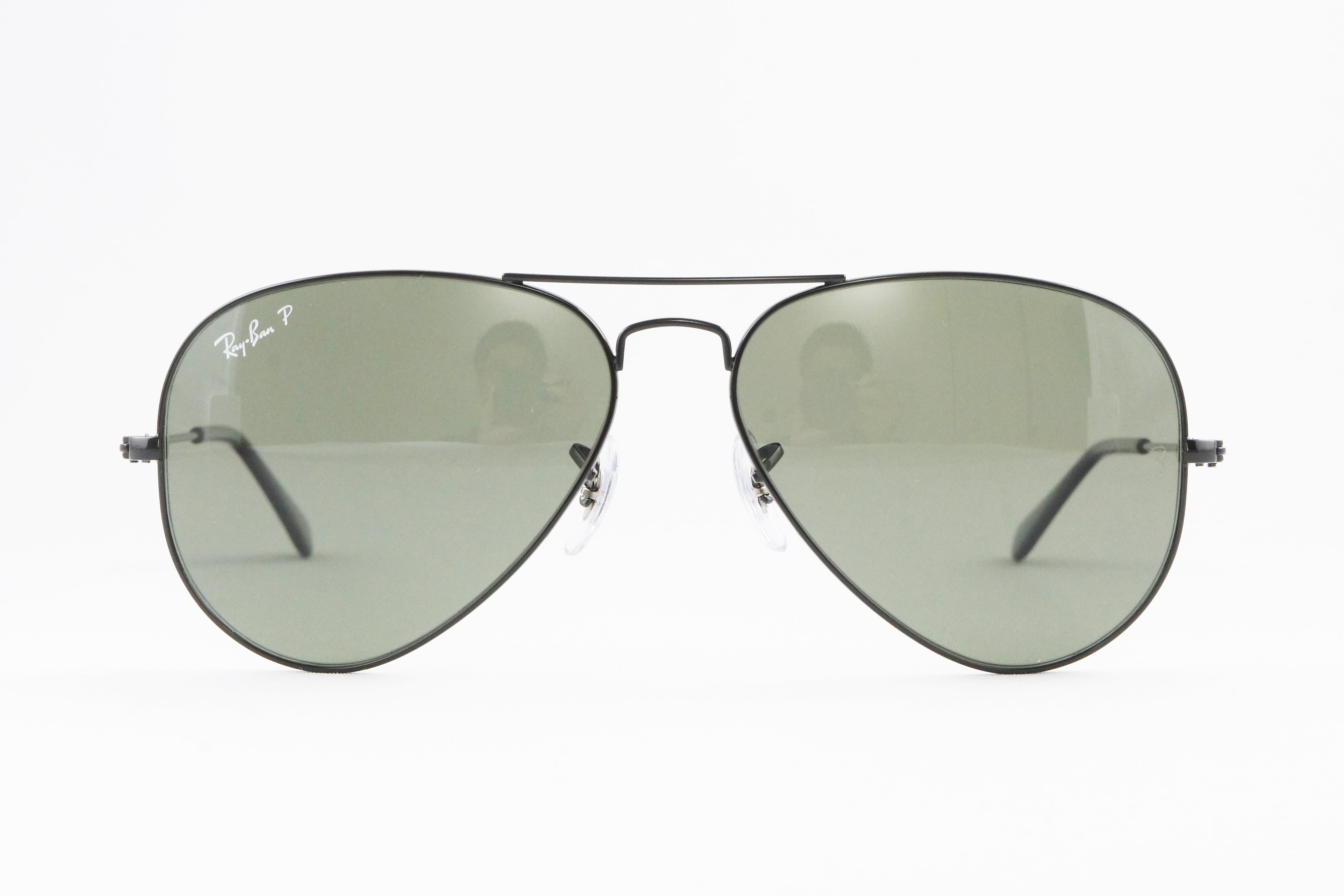 Ray-Ban 偏光 サングラス RB3025 002/58 58サイズ AVIATOR ティア