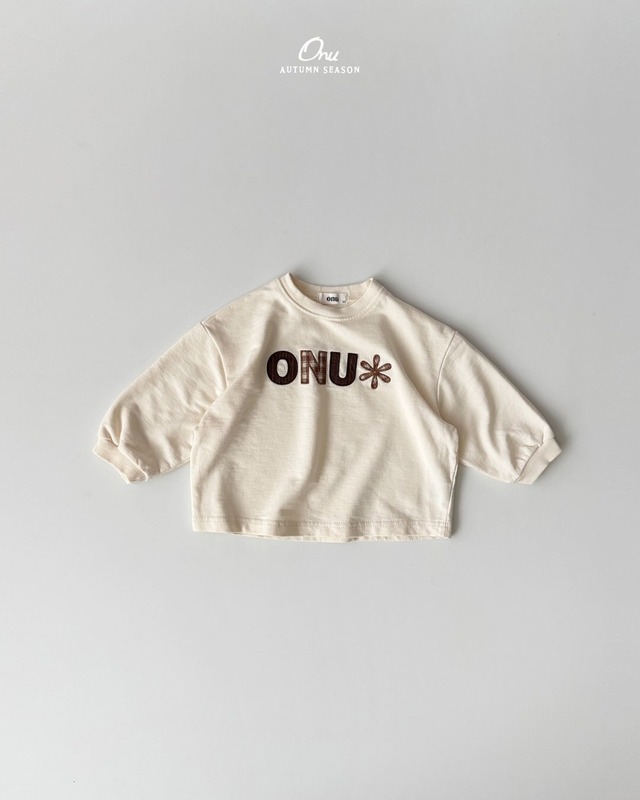 即納 / 刺繍パッチTシャツ  / ONU