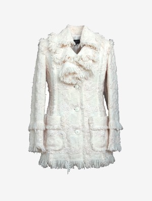 EPOCA FRINGE KNIT JACKET