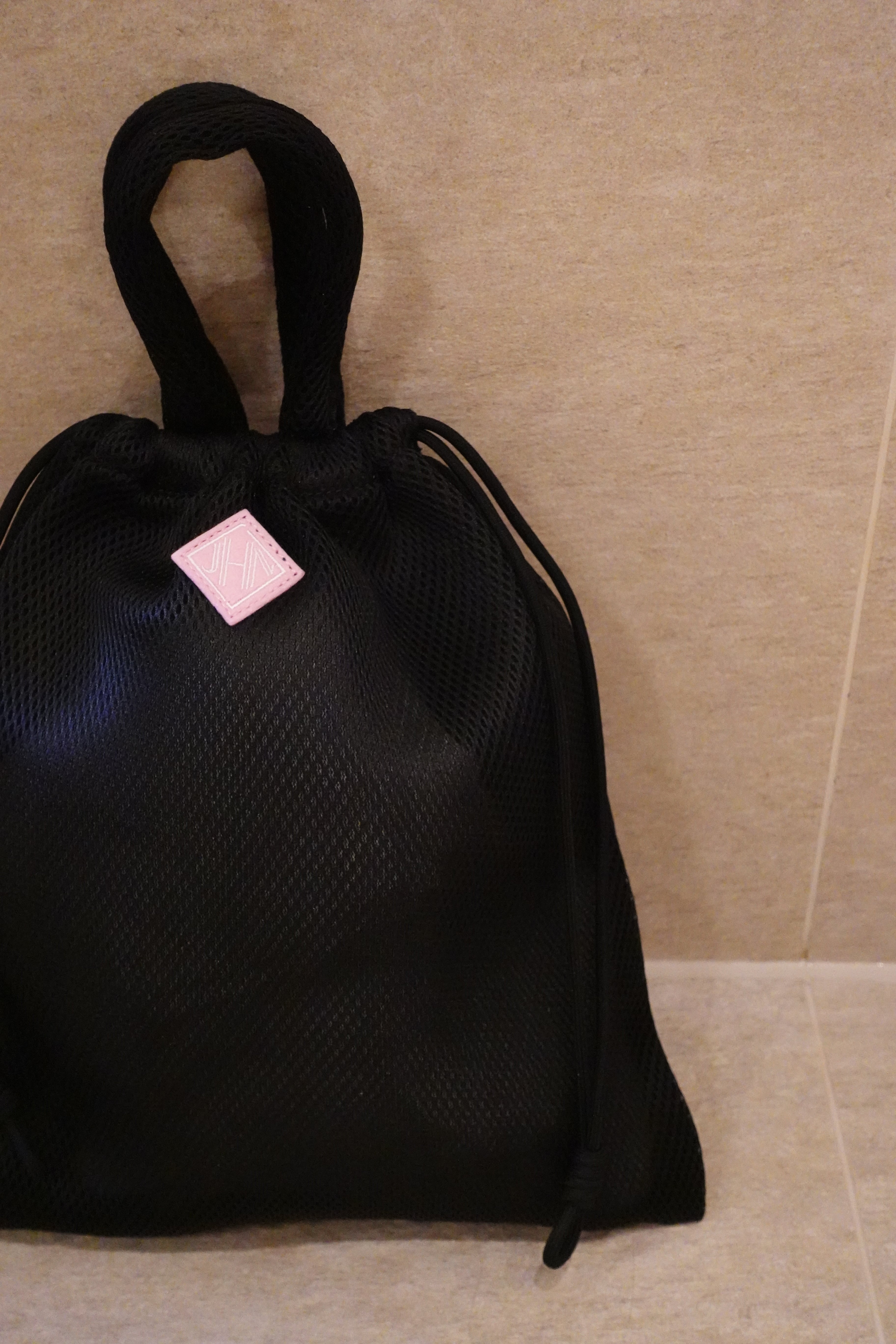 Mesh bag Large/Black | J.N.Hearts