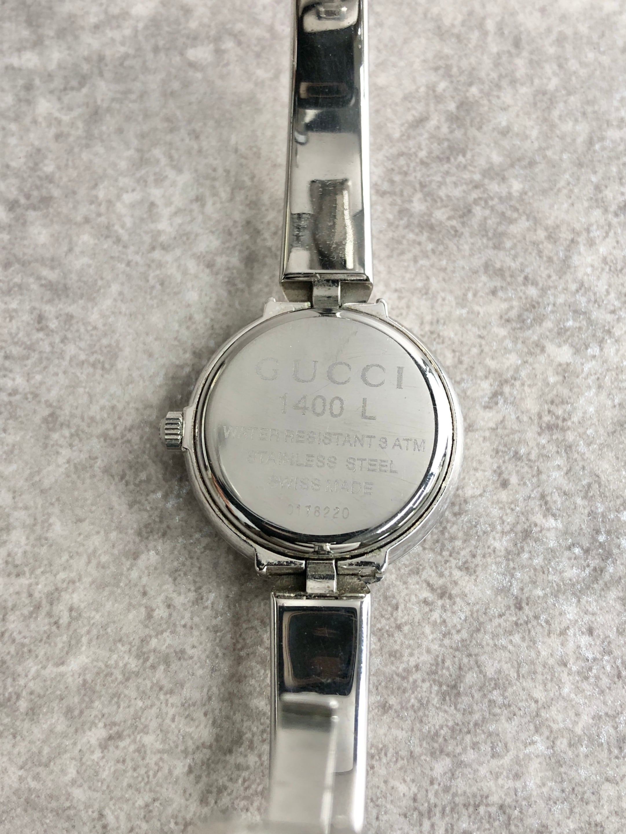 GUCCI グッチ 腕時計 シルバー ステンレススチール 1400L vintage