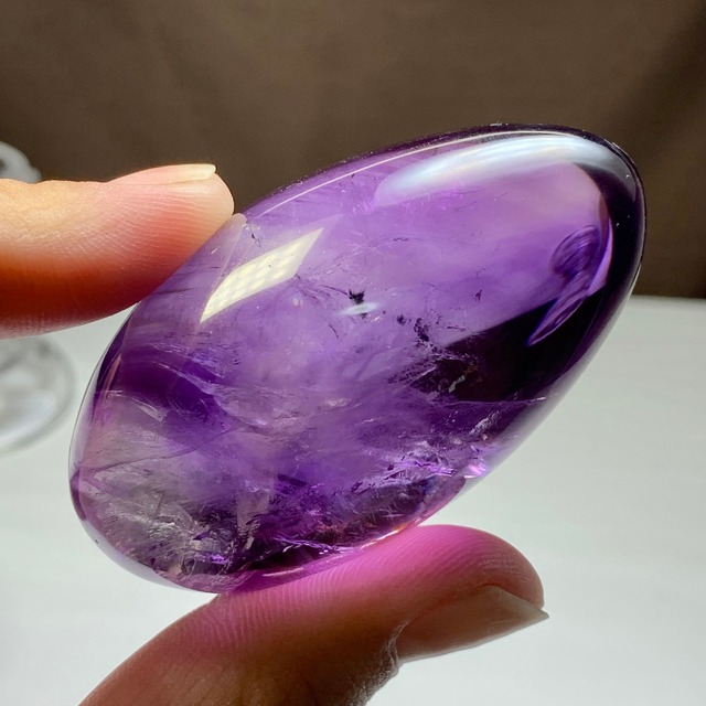 1.超透明!!ロマネサイトinアメジスト・たまご