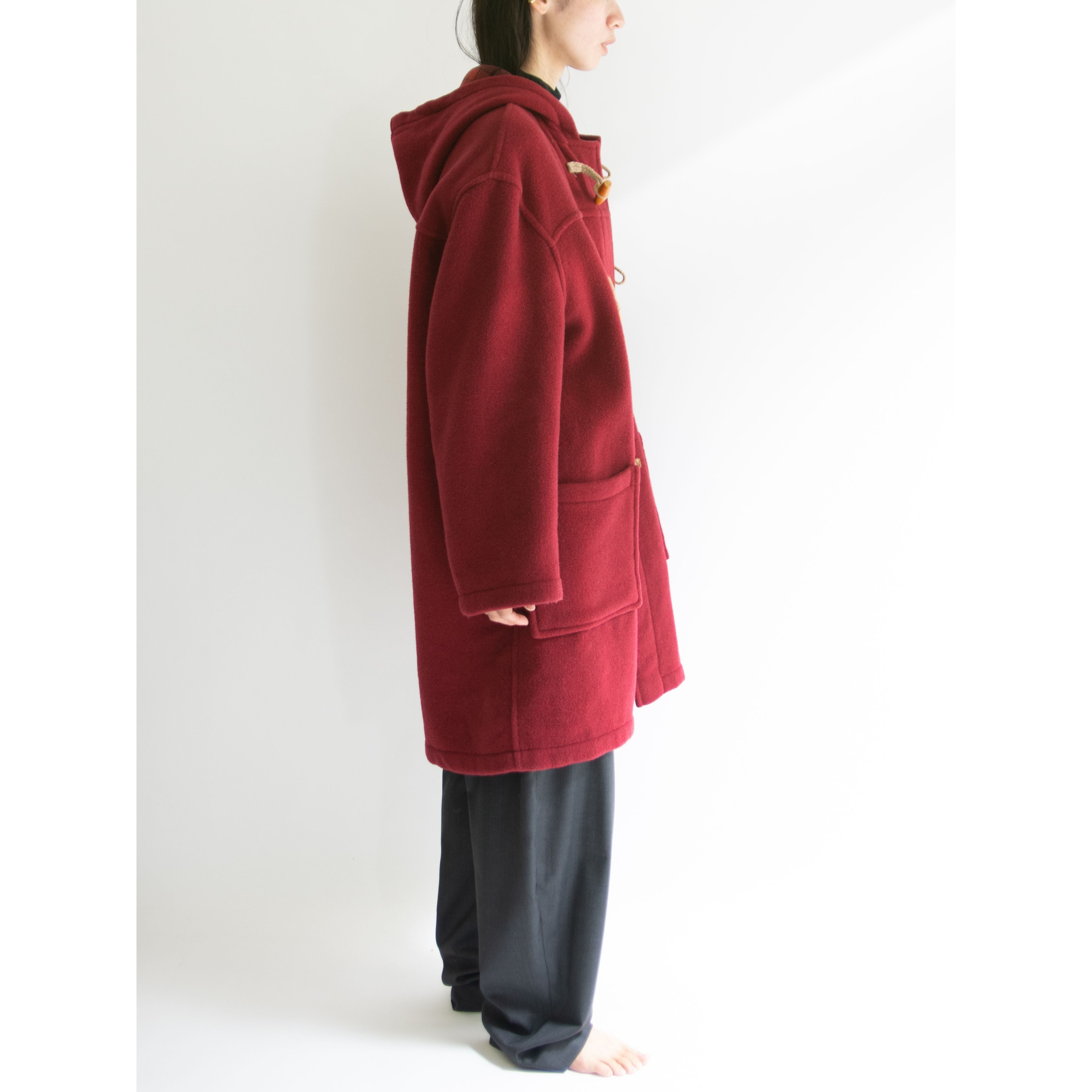 【Brompton】Made in England Wool-Nylon-Cashmere Duffel Coat（ブロンプトン 英国製ウールナイロンカシミヤ ダッフルコート）