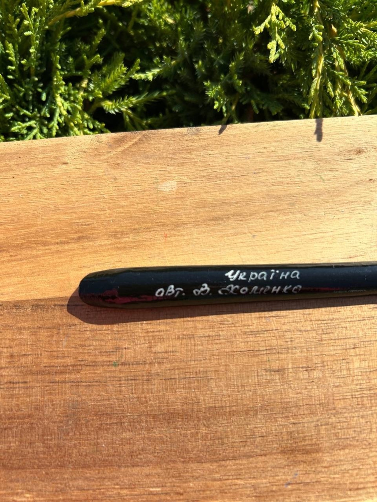ペトリキフカ塗り　木製スプーン（ホメンコ作) 16cm - 5