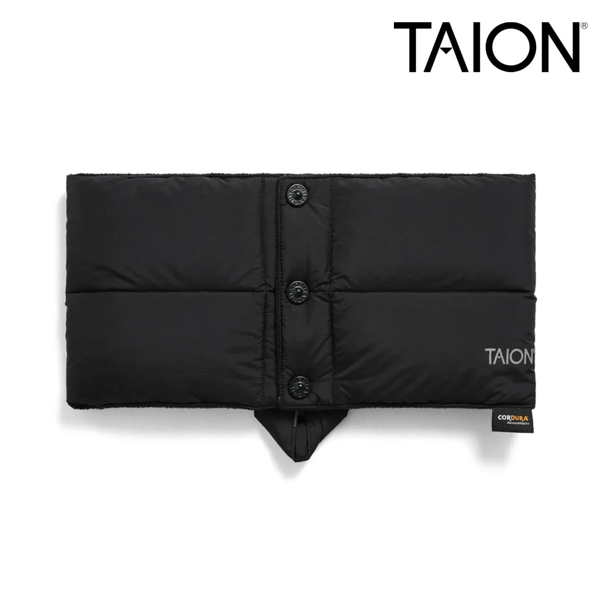 TAION タイオン ワーク ダウンネックウォーマー CORDURA 800FP ダウン