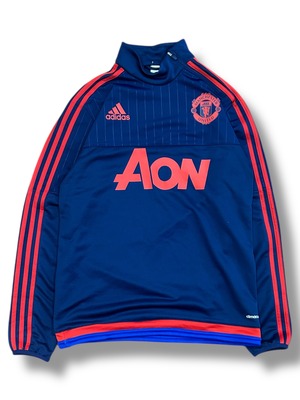 Manchester United Diagonal Zip Top