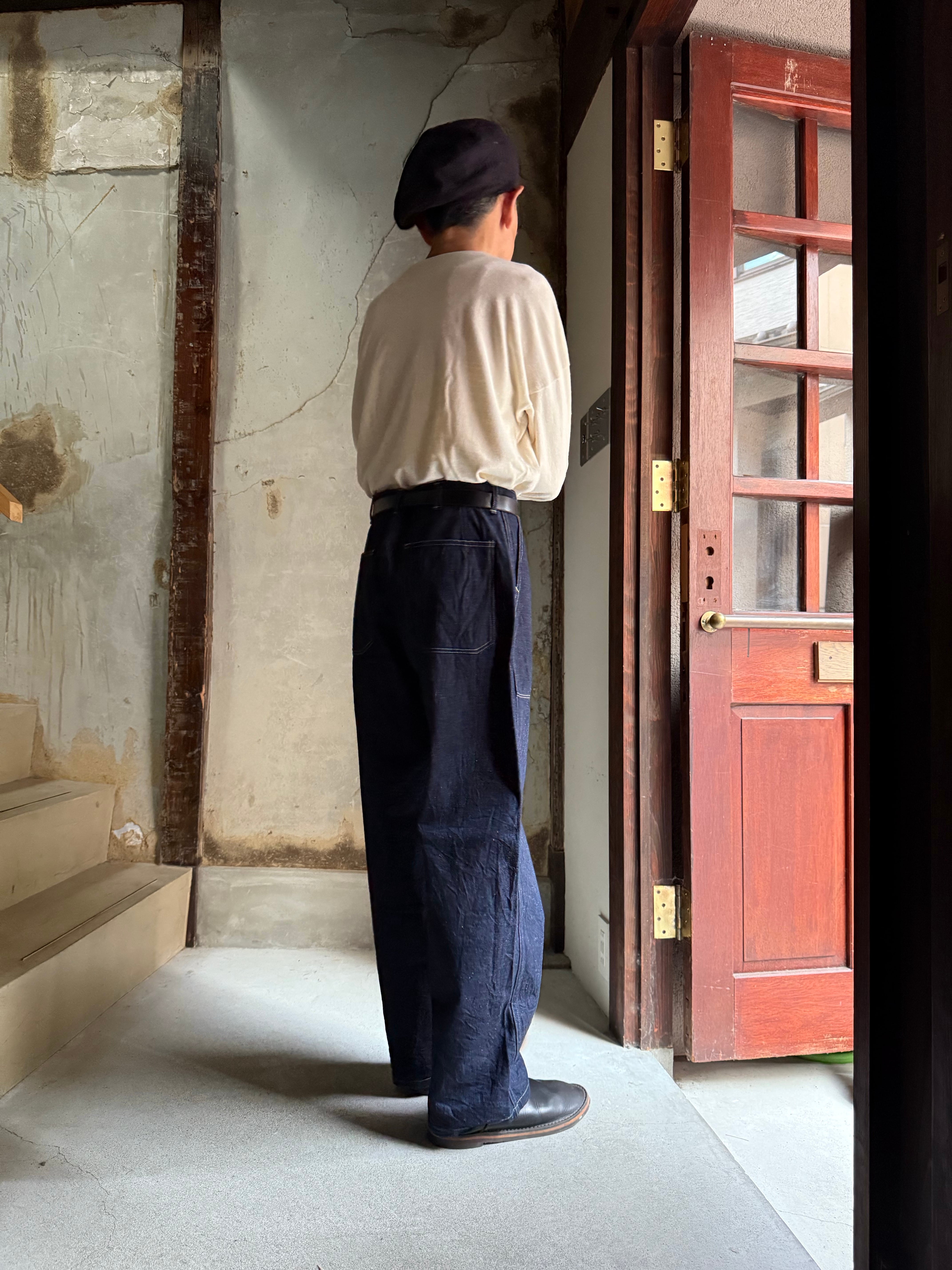 quitan／キタン US NAVY TROUSERSーOEKOTEX®︎ DENIM ／USネイビー