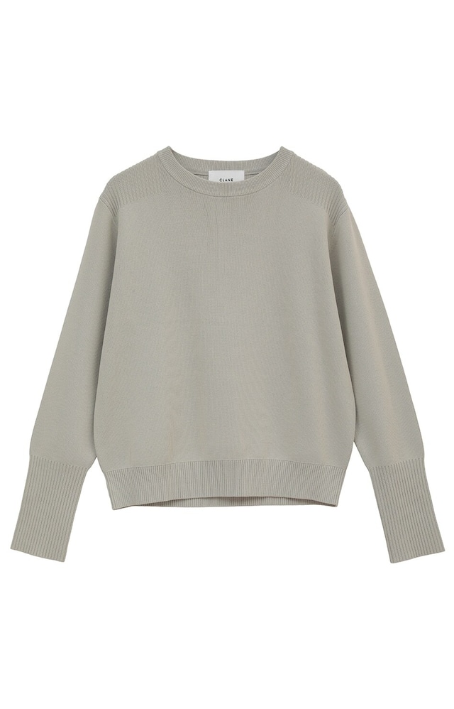 【CLANE】BASIC COMPACT KNIT TOPS　16106-2032