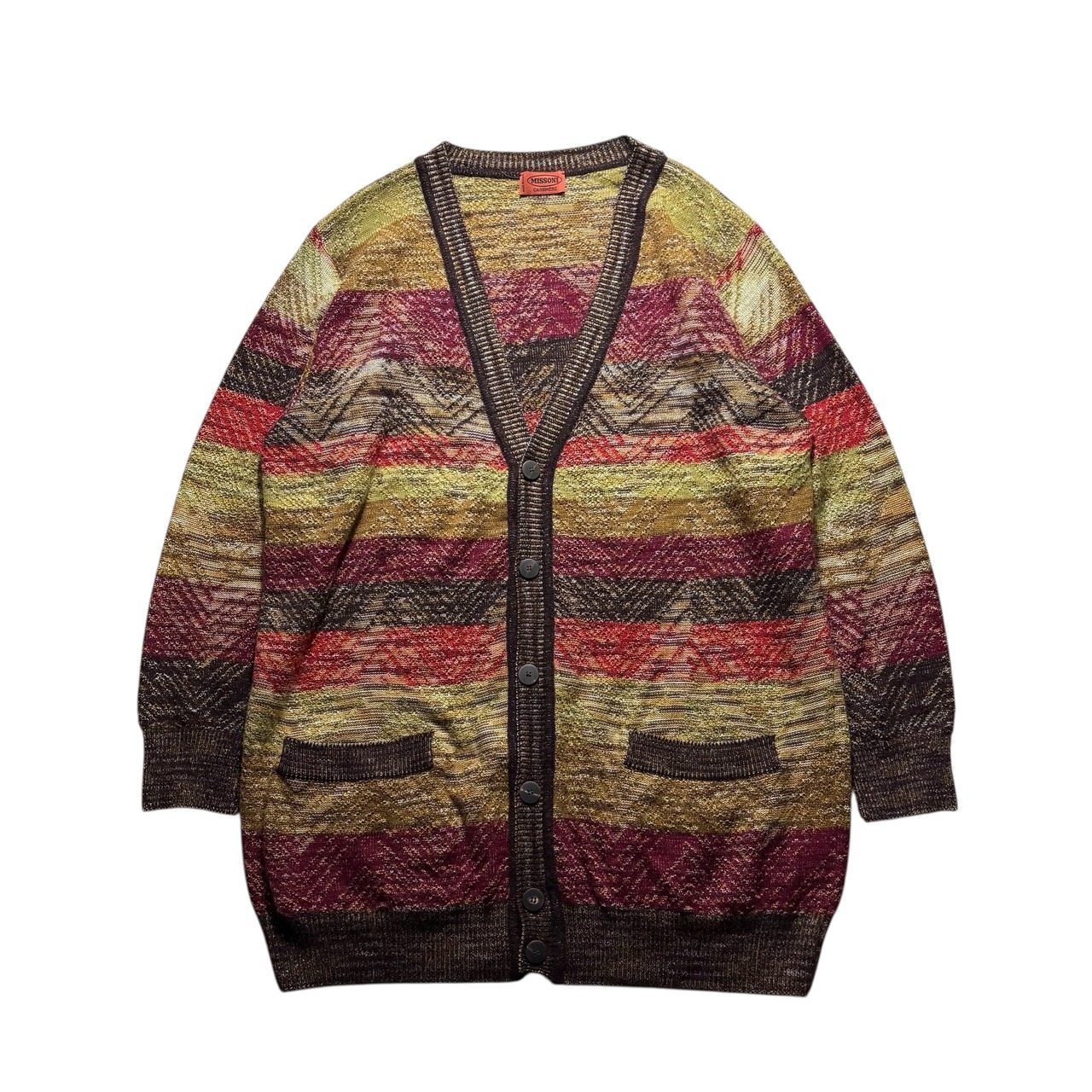 vintage MISSONI cashmere silk oversized knit cardigan