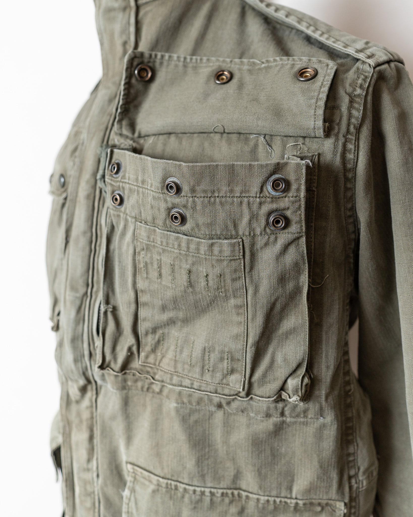 1960s】French Army TAP47/56 Paratrooper Jacket Size 22 1960s】French Army TAP47/56 Paratrooper Jacket Size 22