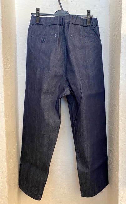 備後」12oz Red Selvedge Denim 2 Tuck Wide Easy Pants Dark Indigo