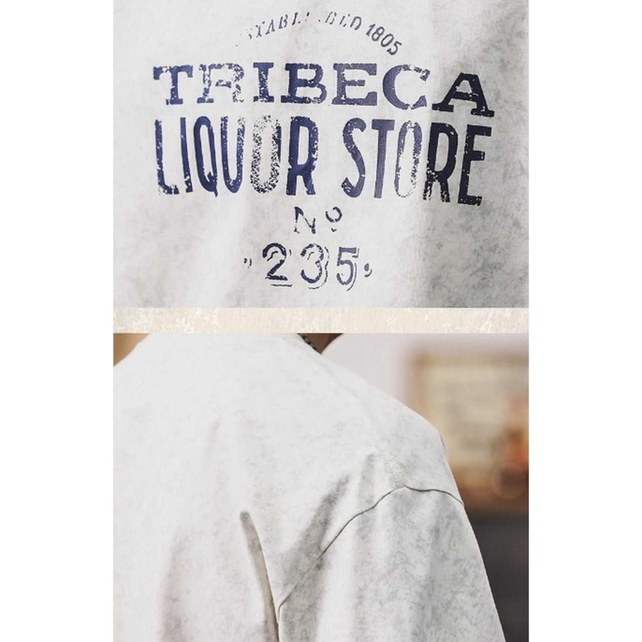 アメリカンレトロプリントTシャツ 10174