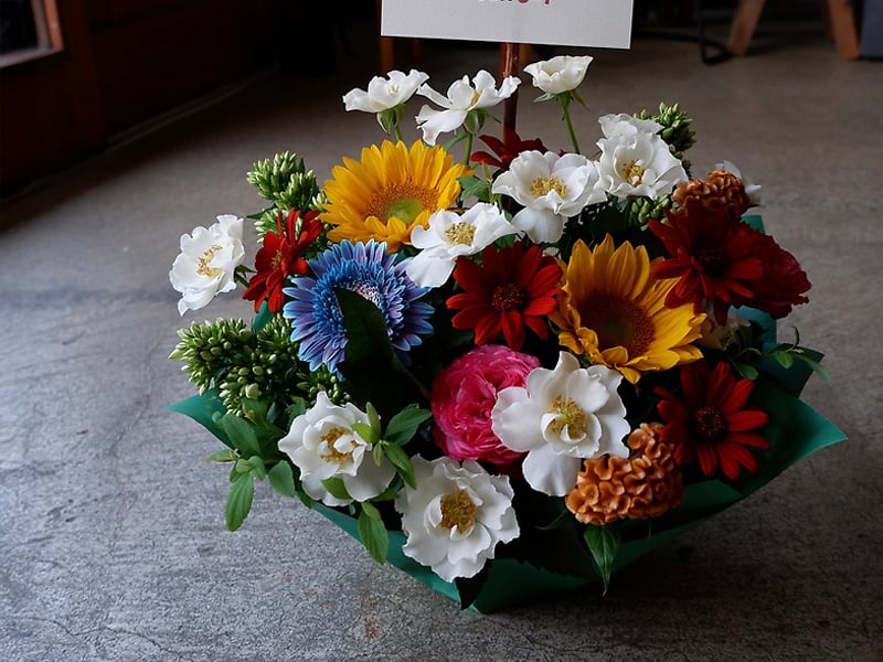 カラフルアレンジ「TOYS」【アレンジメント】