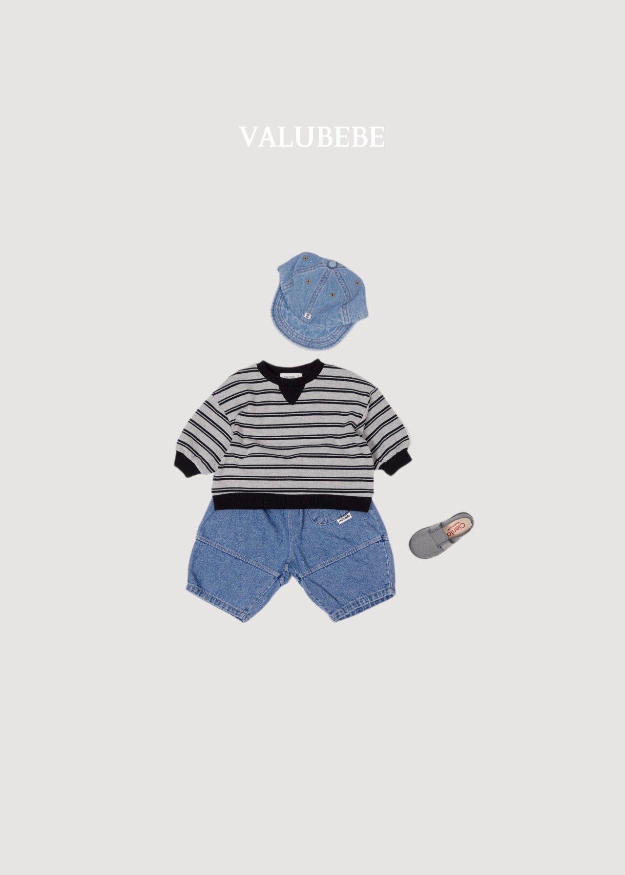 送料無料【予約】/ Bデニムキャップ / valubebe