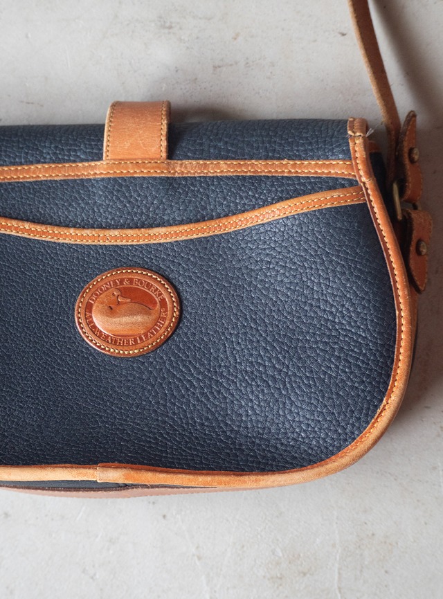 "Dooney & Bourke" 1980s All weather leather bag