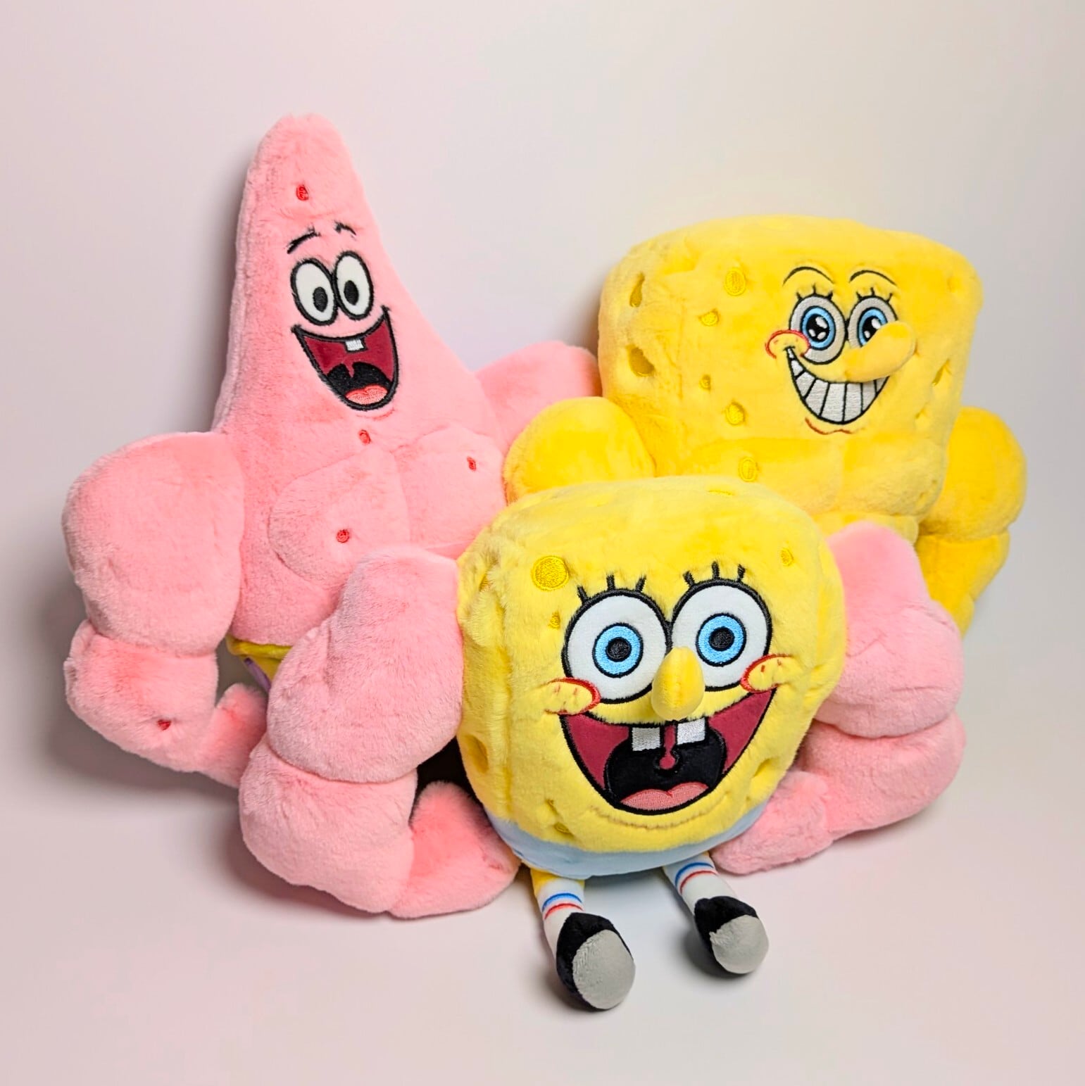 【 SpongeBob SquarePants ( スポンジボブ )  】スポンジボブ ムキムキマッチョver.  / プラッシュ ぬいぐるみ Plush〚アメリカン雑貨 アメトイ〛