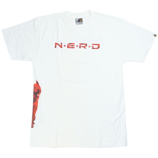 【超激レア】N.E.R.D × BAPE Tシャツ　L