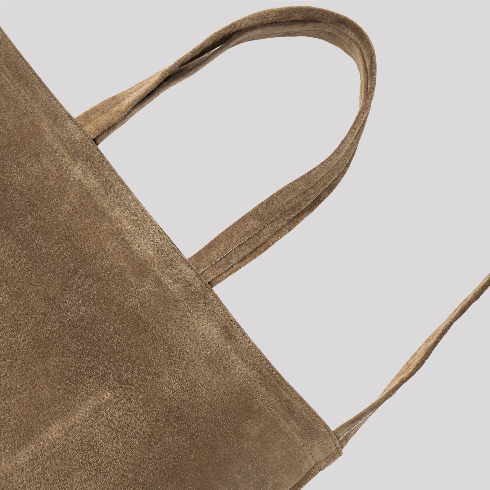 Suede Tote Bag L | DECi