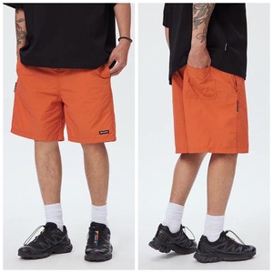Knee-length drawstring shorts 1033