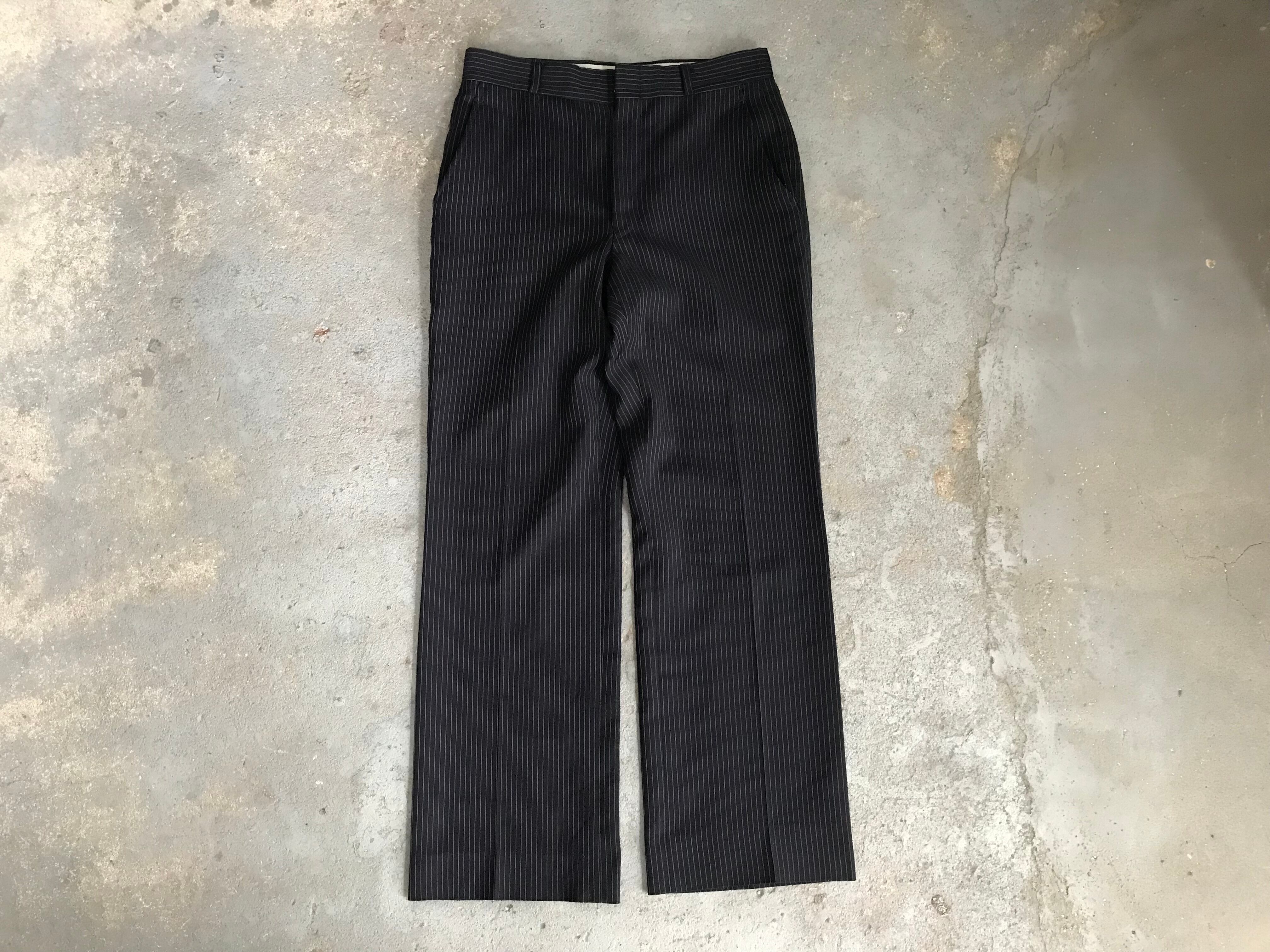 70~80s SEARS PERMA-PREST classic collection striped slacks