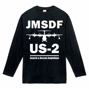 US-2 ロングTシャツ ブラック