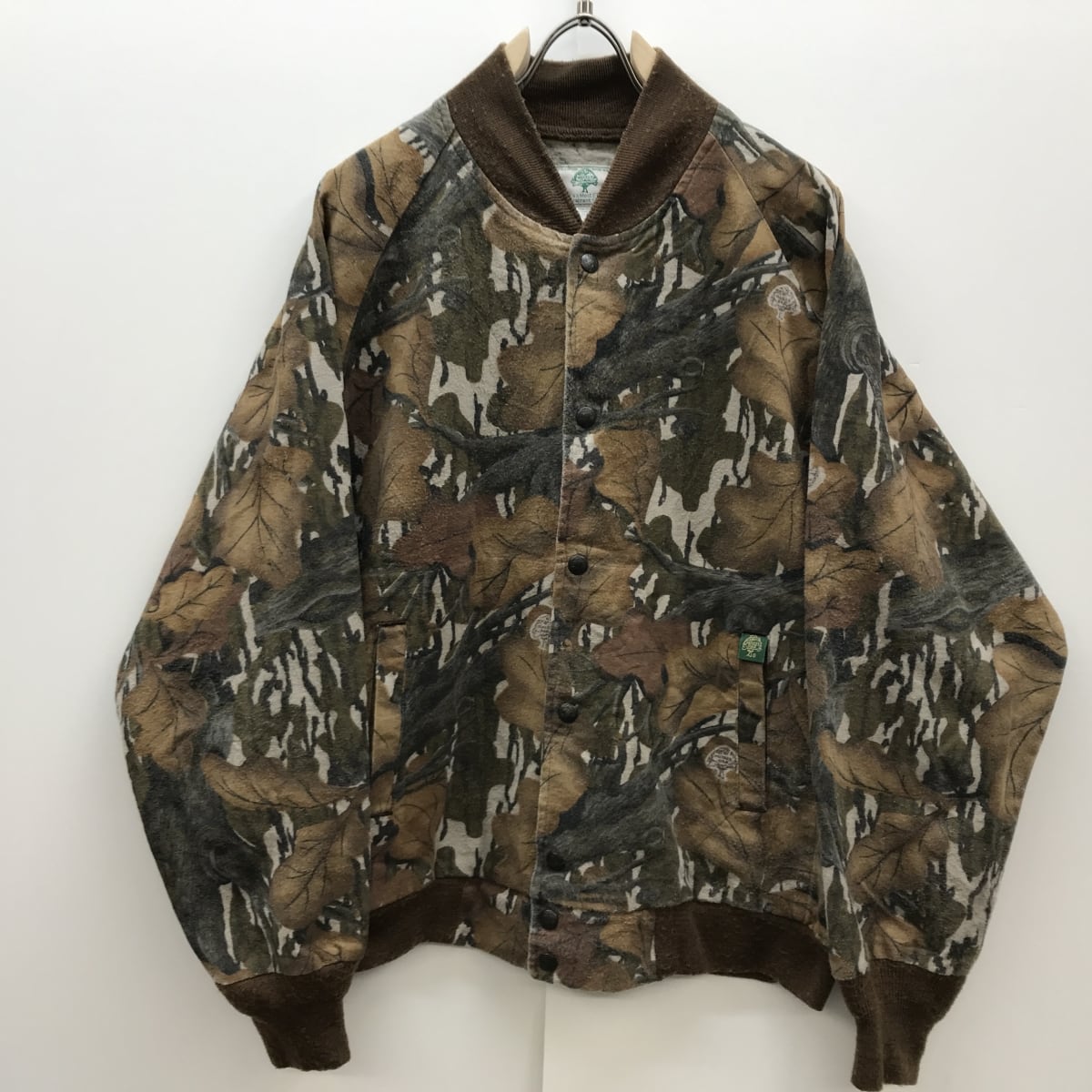 MOSSY OAK 総柄ブルゾン リアルツリー カモ 迷彩 ビッグサイズ