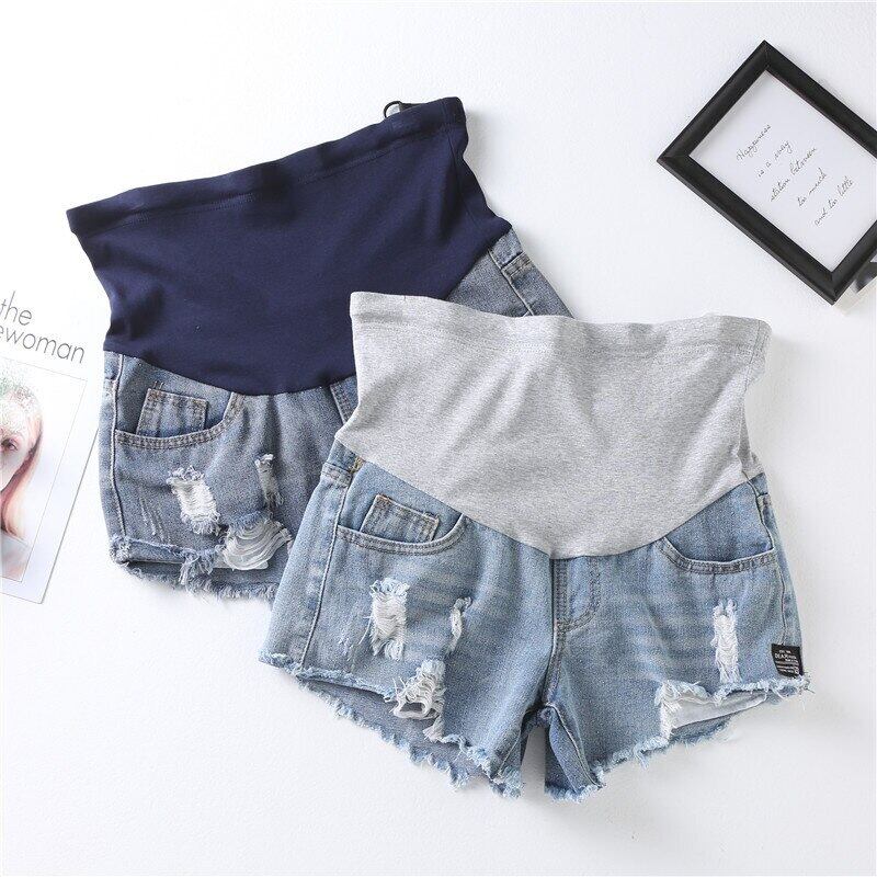 【新作】【送料無料】 妊娠中の女性のパンツジャンショーツ夏の妊娠中の女性はパンツを着用 サマー 夏物 ブルマー AL expec325361024086