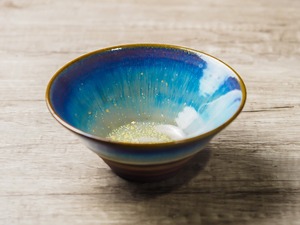 シリアルボウル チタン青（ご飯碗・小鉢）／工藤晃一