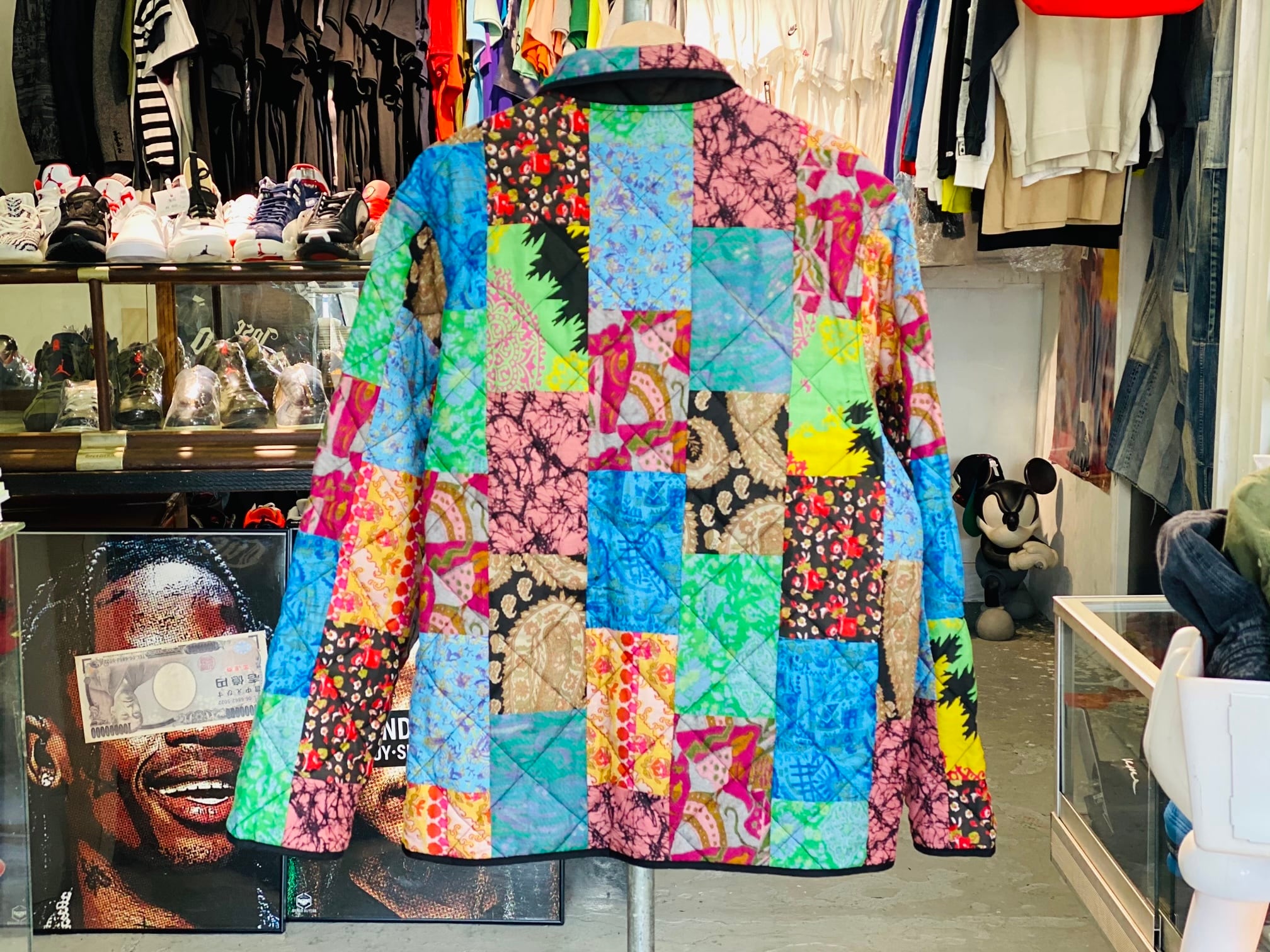 シュプリーム Patchwork Quilted Jacket