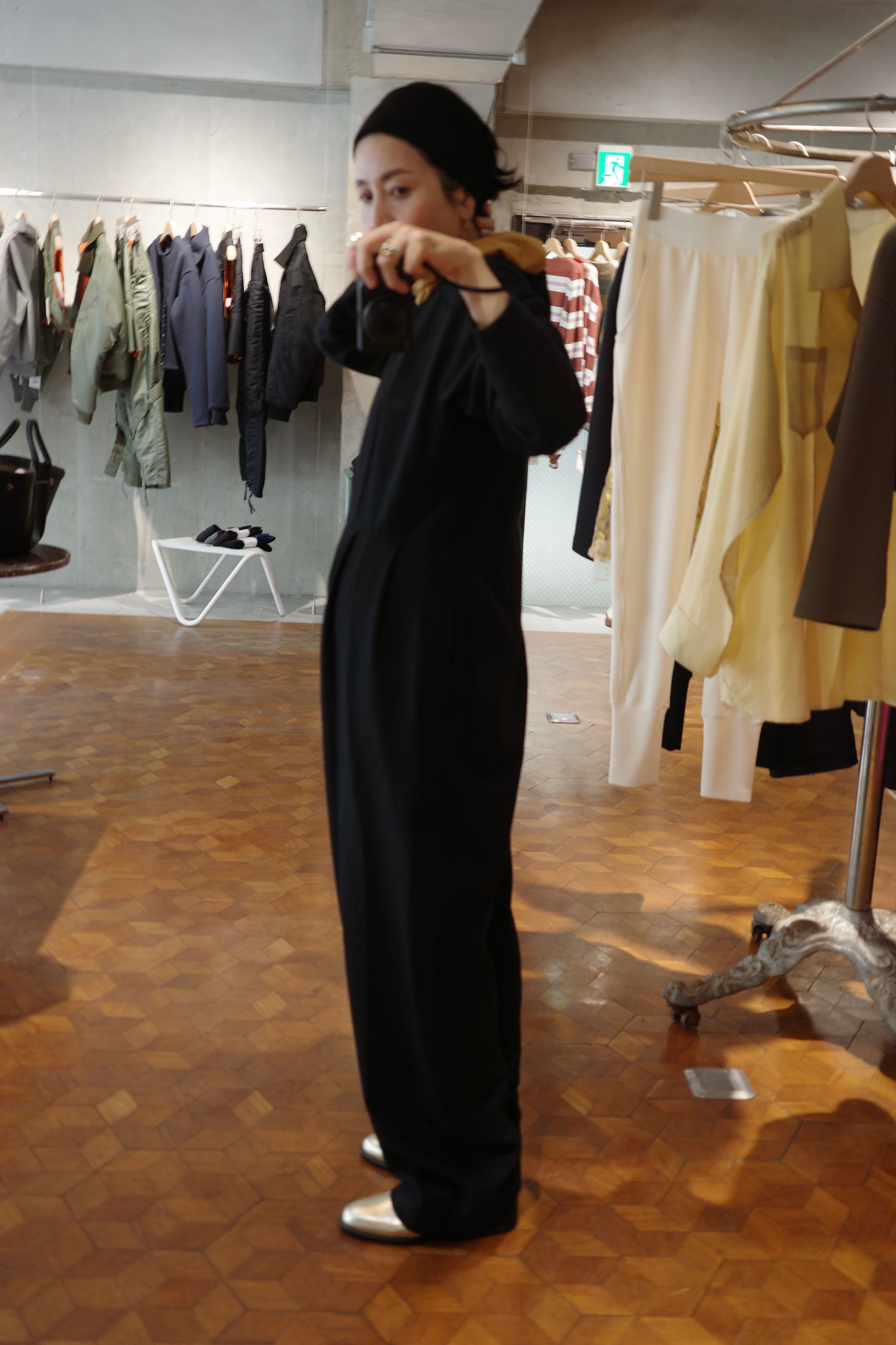 pelleq/ washed wool jumpsuits | ikasa.