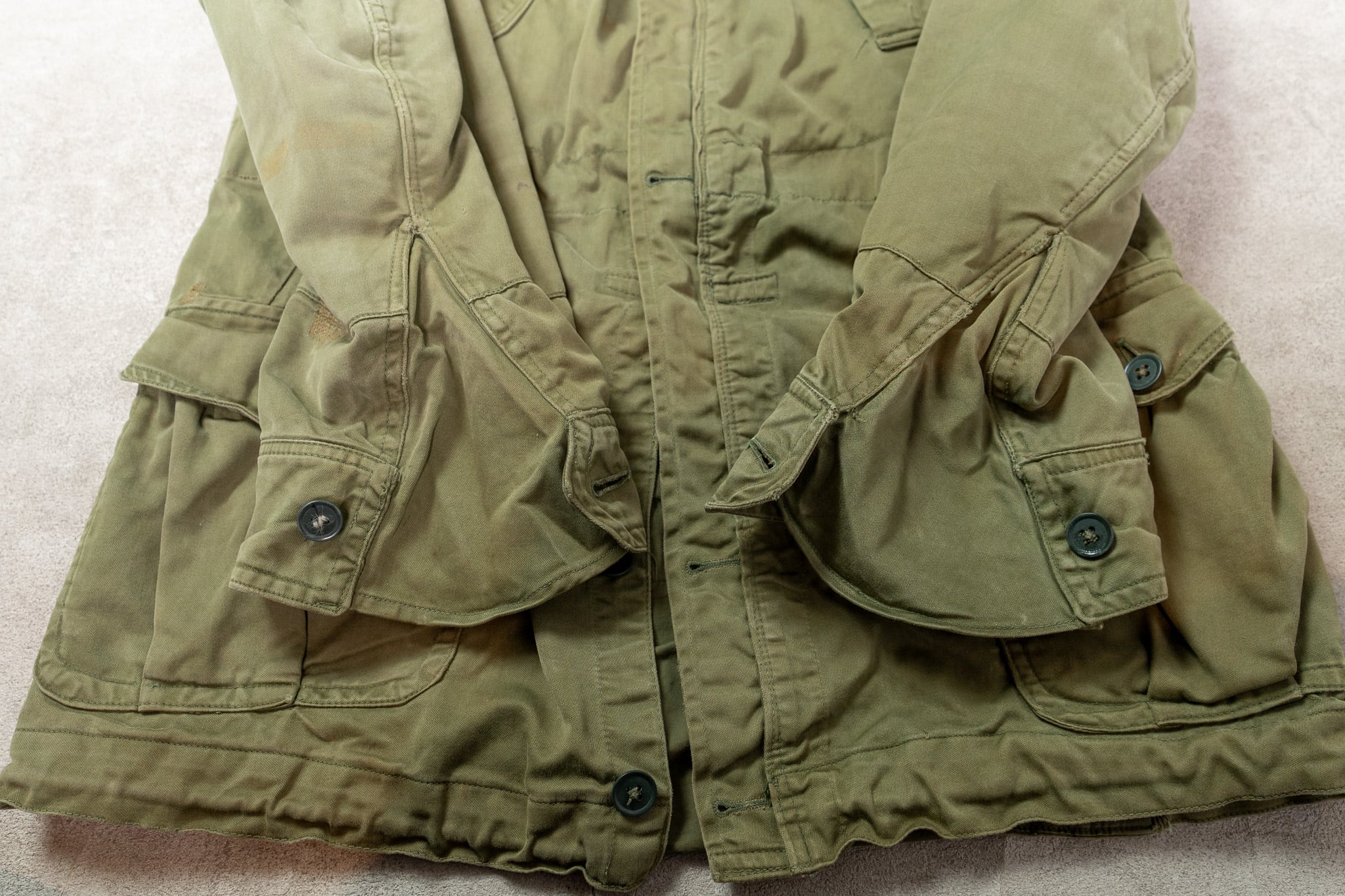 S-L】British Army P1960 Combat Smock 実物 イギリス軍 コンバット