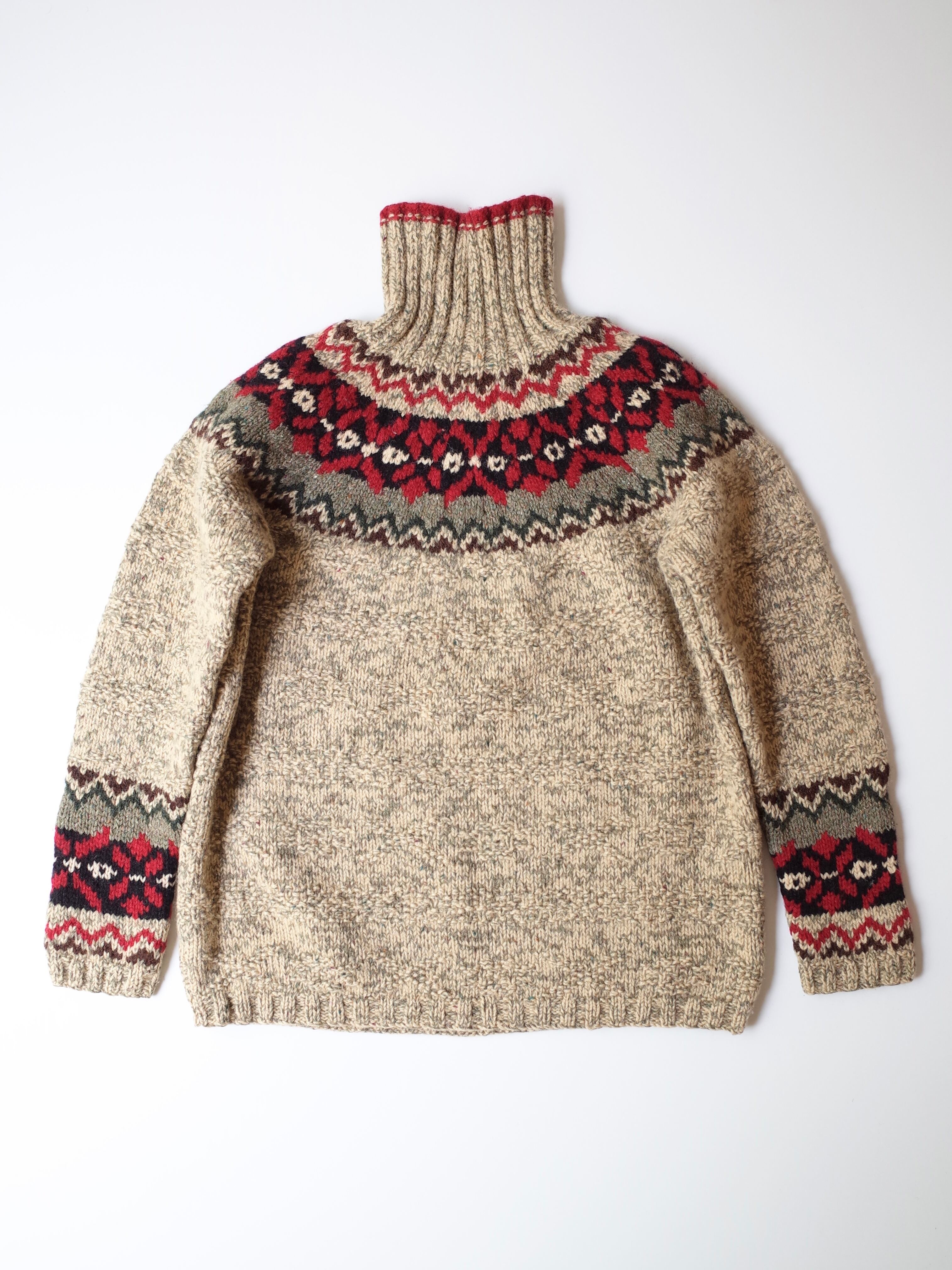 80-90s RALPH LAUREN COUNTRY nordic sweater
