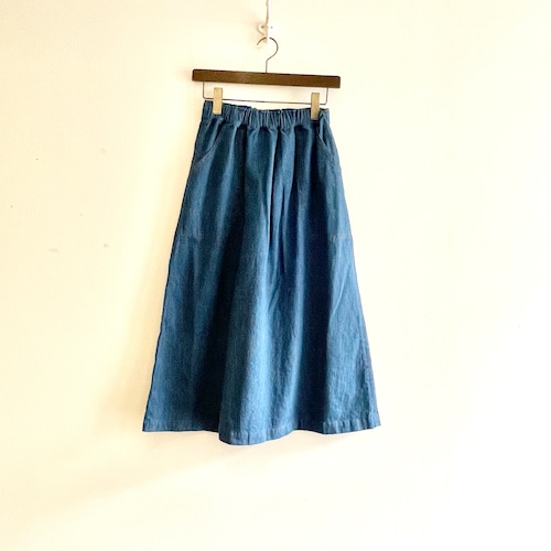 C-21741　Painter Skirt Denim