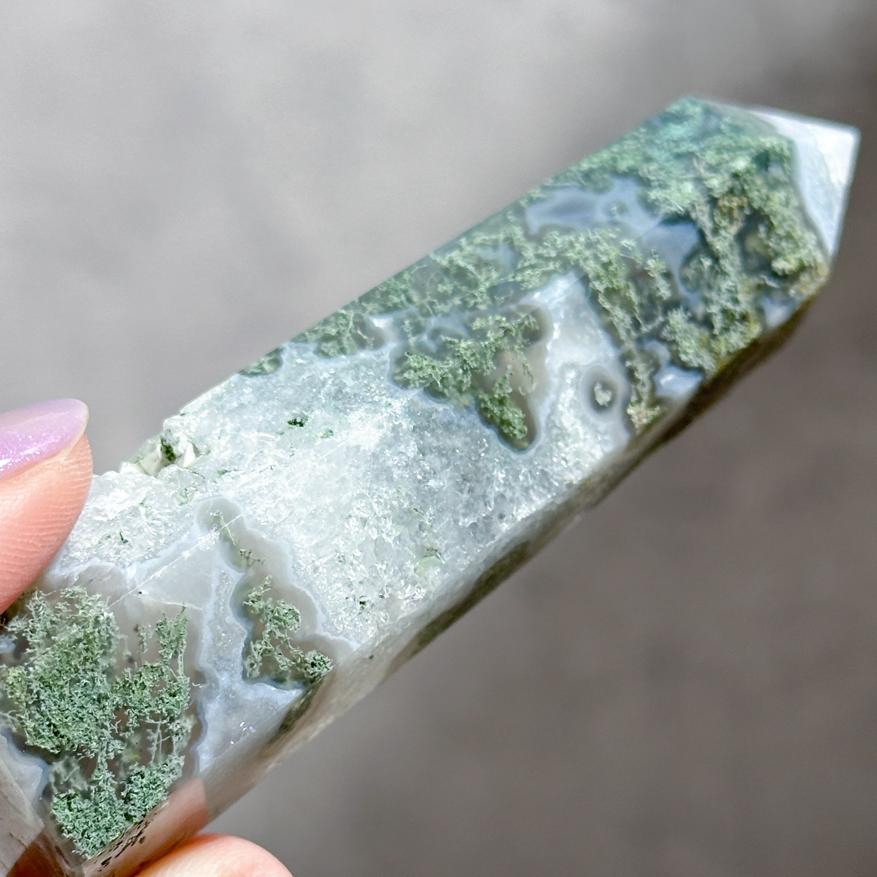 モスアゲート タワー31◇ Moss Agate ◇天然石・鉱物・パワーストーン