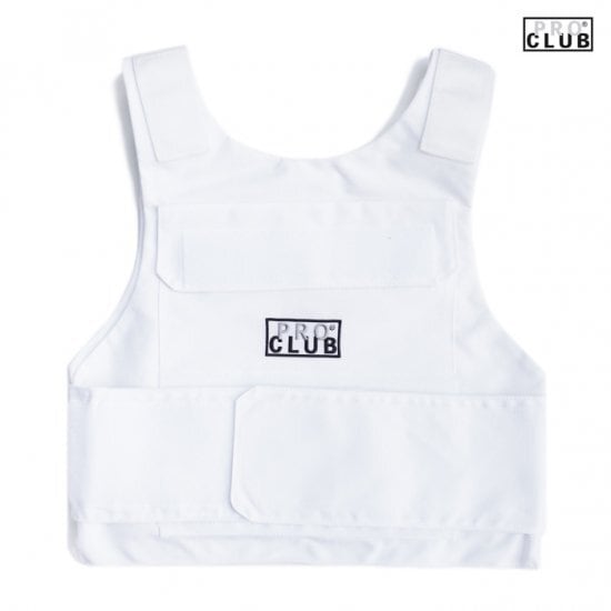 期間限定価格]PRO CLUB/ プロクラブ PLATE CARRIER VEST WHITE | ALPHA