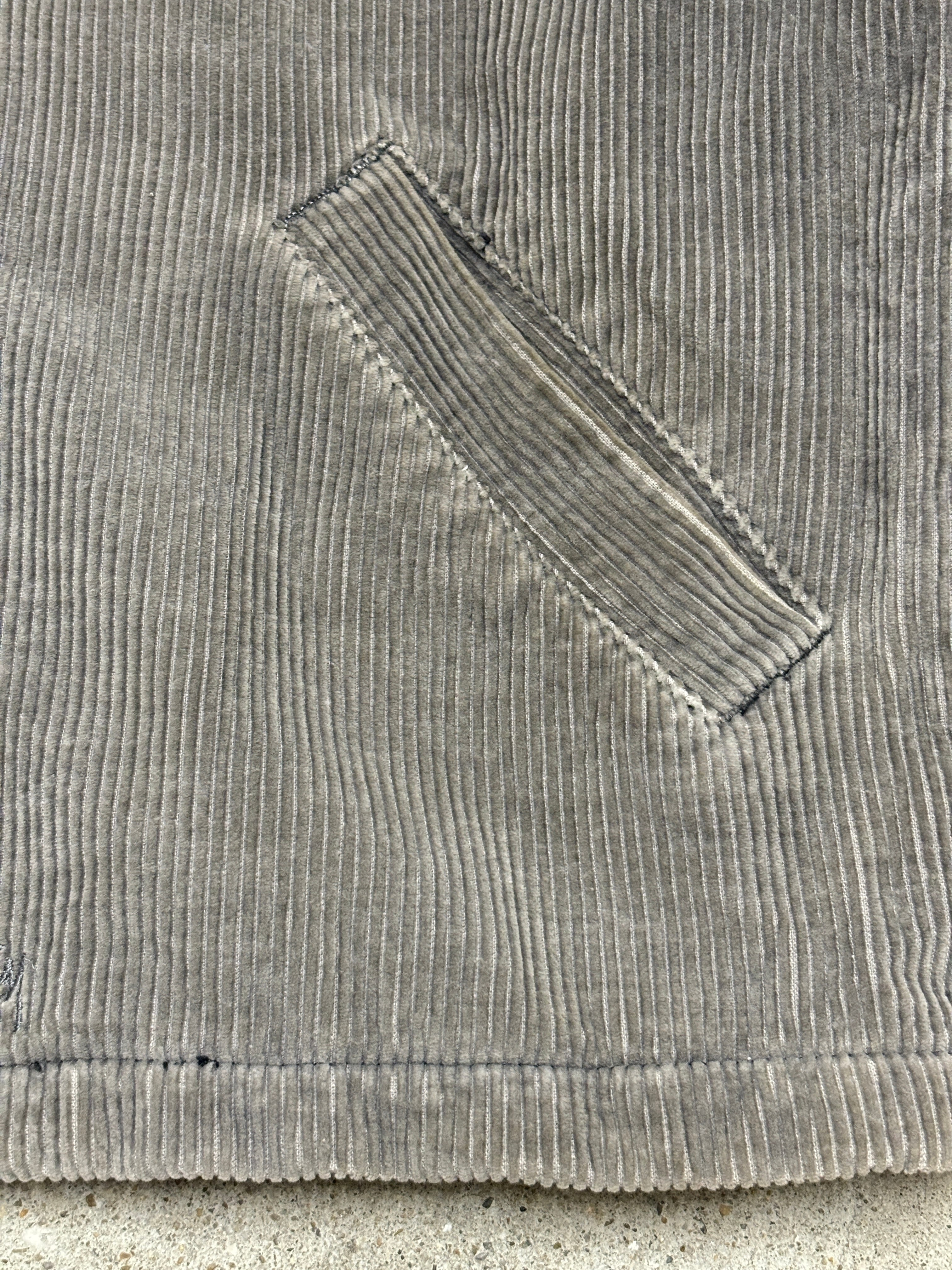 90～00s OLD STUSSY/Boa Corduroy Jacket/紺タグ/S/ボアコーデュロイ