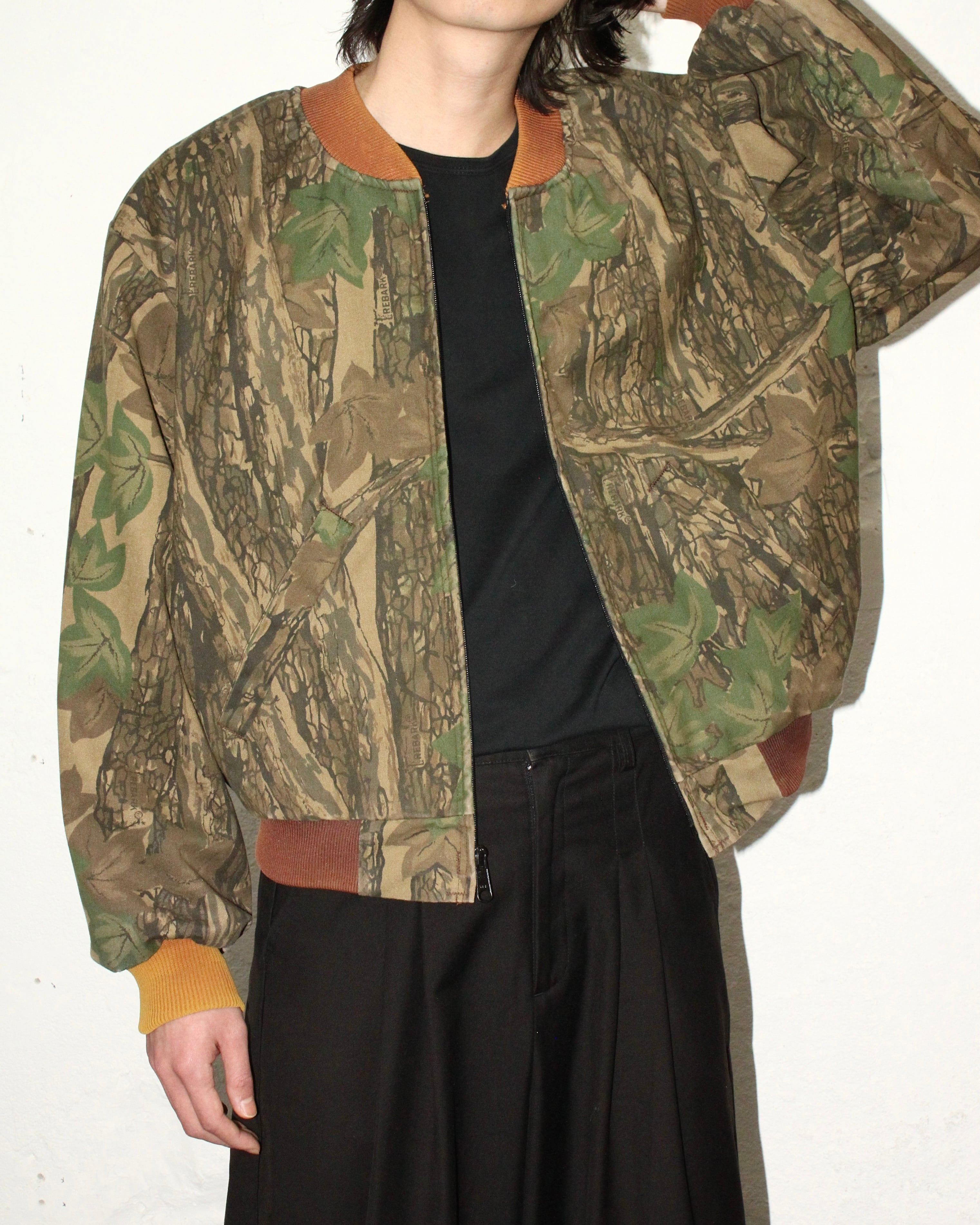 ~90s Gander Mountain Real Tree Camo Zip-up Short Blouson USA製