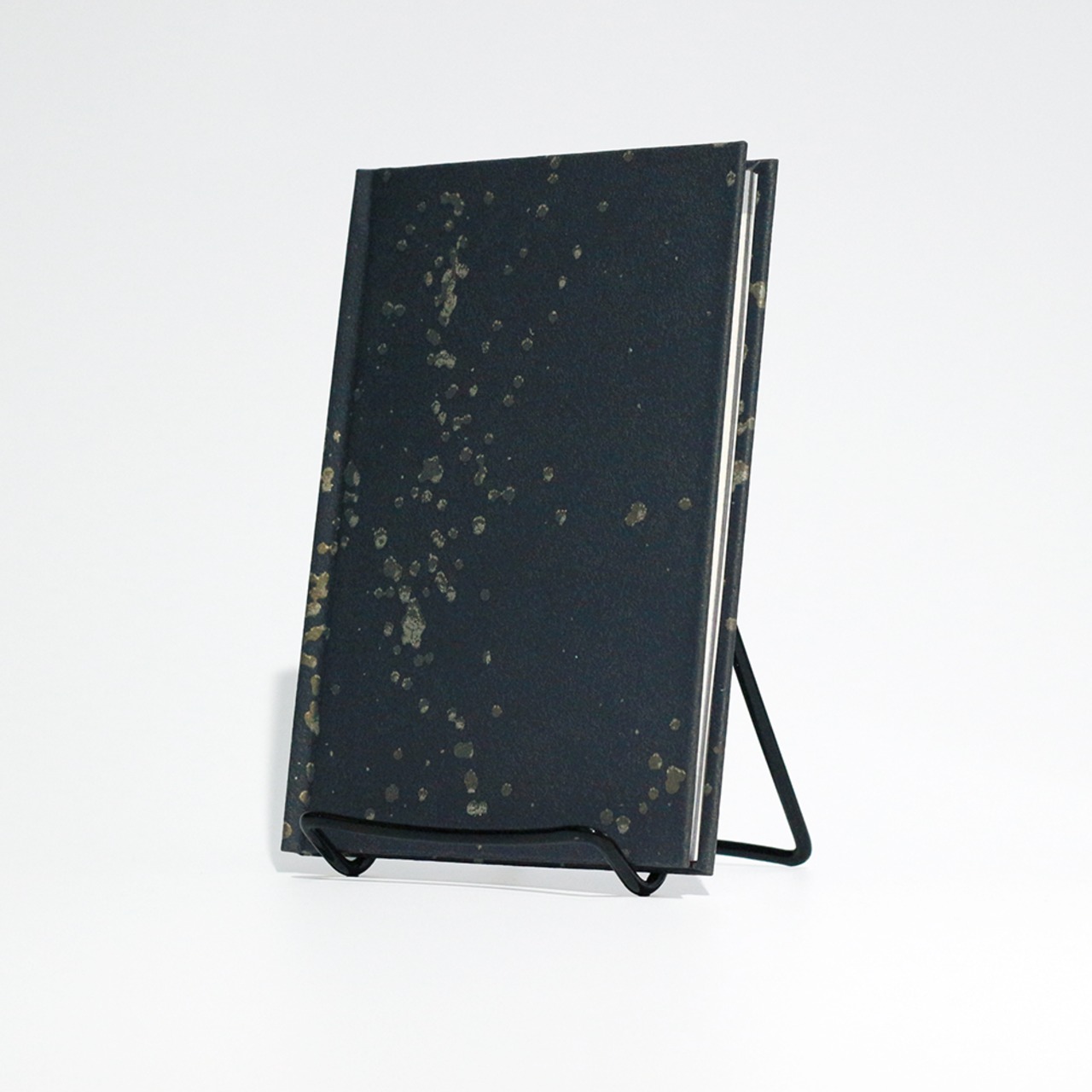 Multi-log note - 【ドット方眼・五段階評価】スターリーナイト / A6変形 / ハードカバーノート