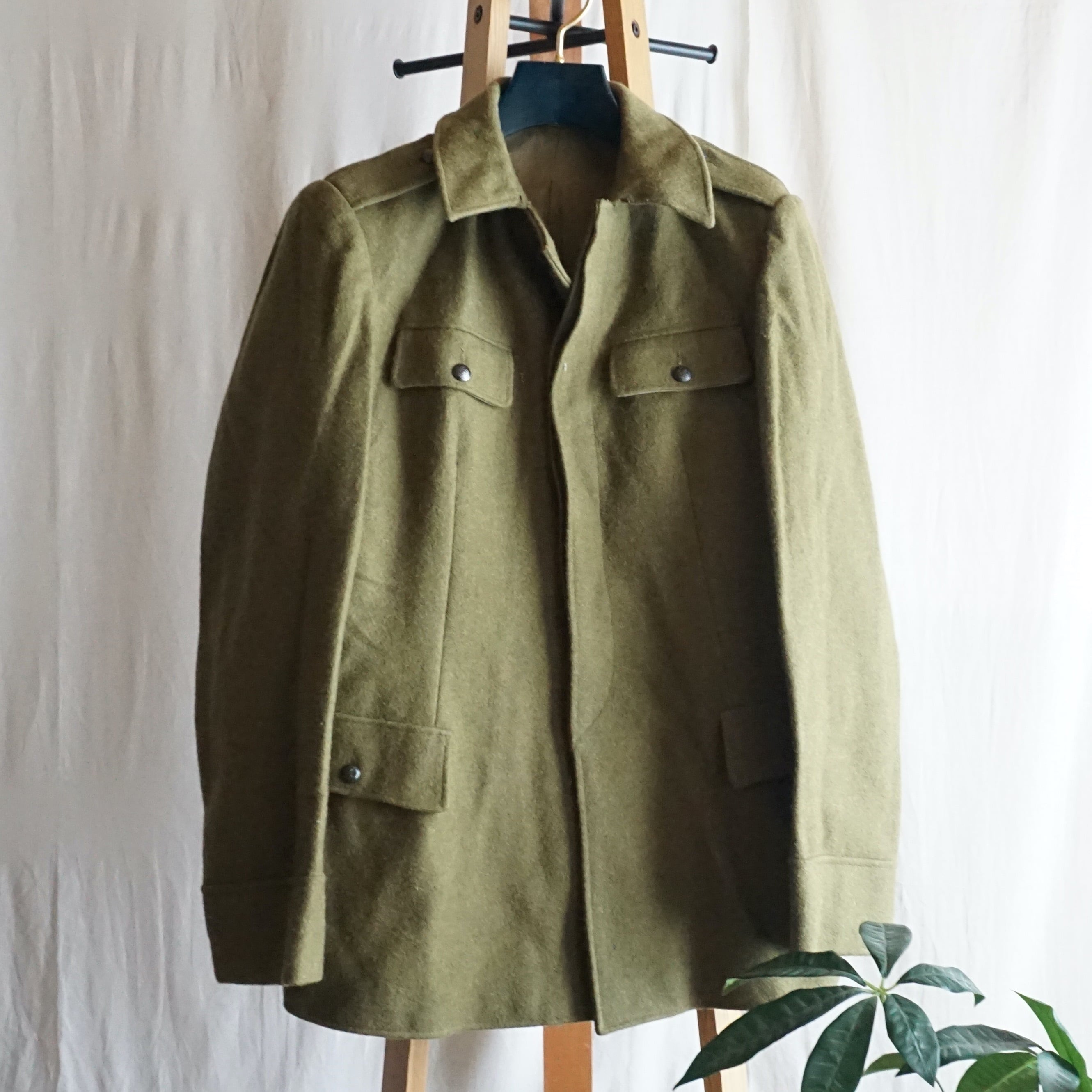 ルーマニア軍 ウール フィールドジャケット 70's Romania [C2621