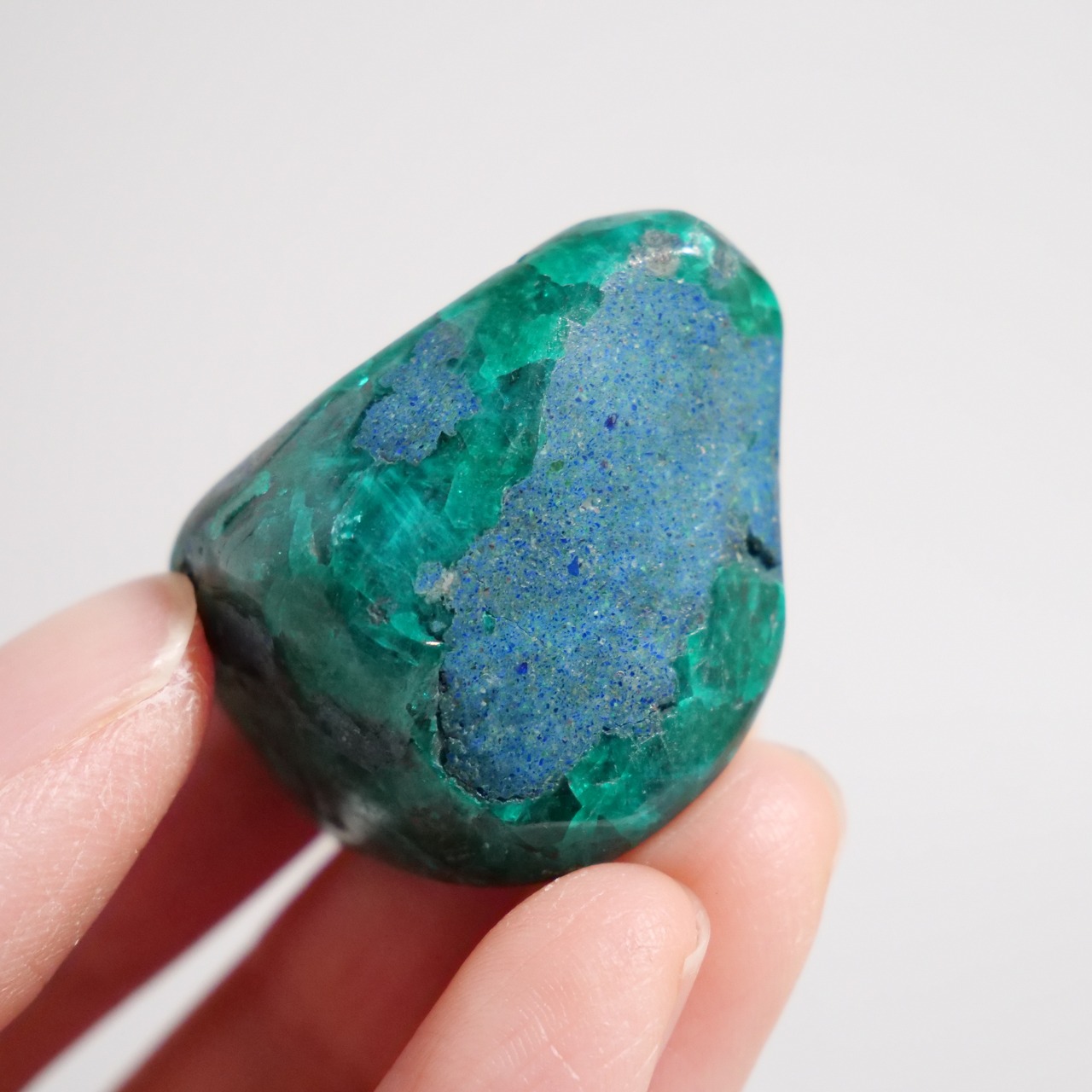 ダイオプテーズ / タンブル 握り石【B】