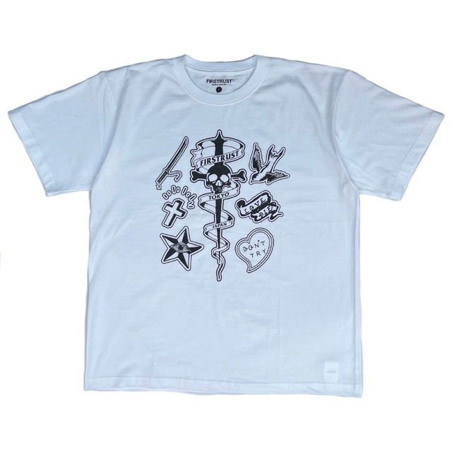 20's TATTOO FLASH / T-SHIRT | WHITE | DON'T TRY TOKYO