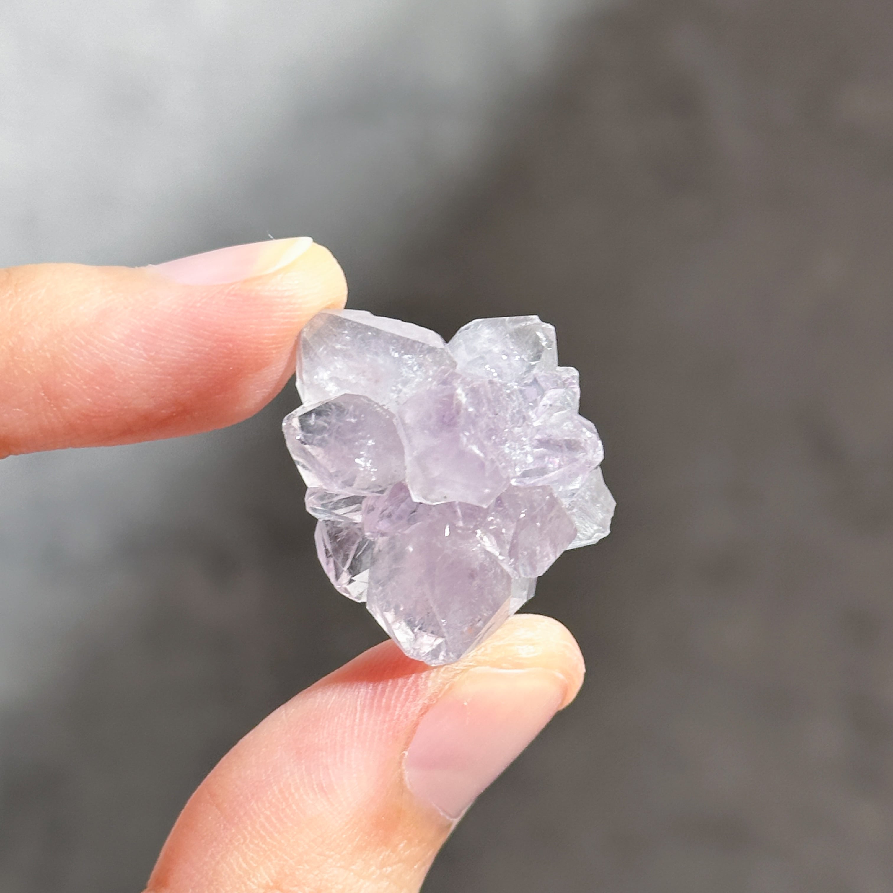 ウルグアイ産フラワーアメジスト 原石73◇ Flower Amethyst ◇天然石