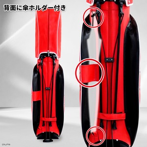 ⛳予約受付中⛳【初回150本限定】新日本プロレス キャディバッグ<スタンドタイプ>　限定特典→ ストレートタイプヘッドカバー（ドライバー用）付き