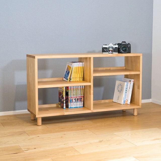 オープンシェルフ 違い棚 幅90cm