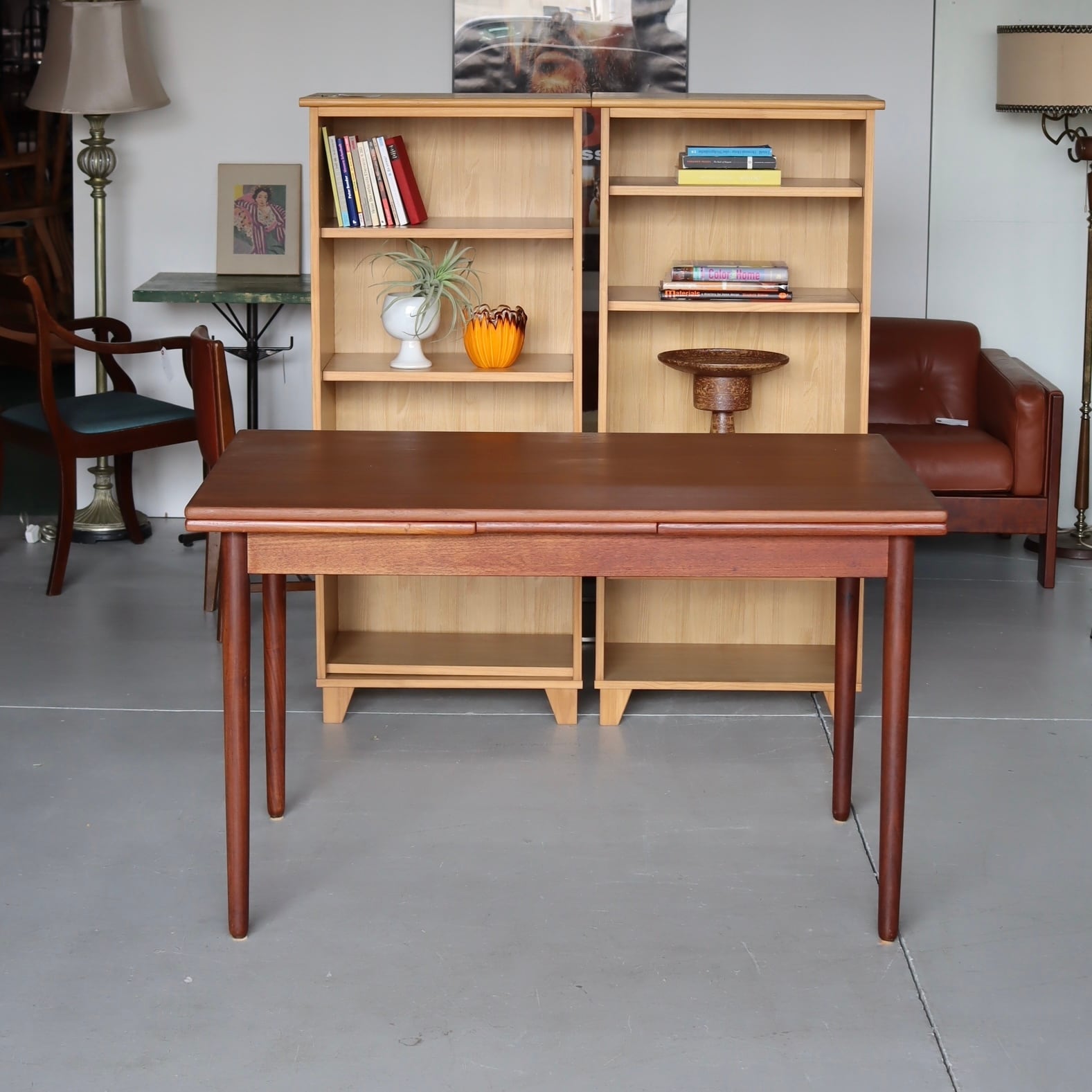 Denmark Vintage Extention Table / デンマークヴィンテージの