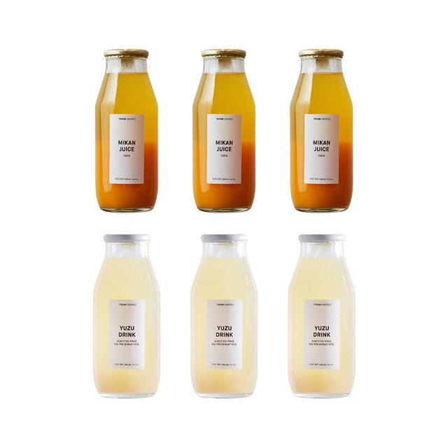【Gift Set】Fruits Juice (Yuzu/ Mikan)