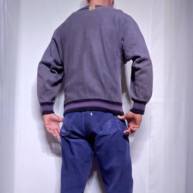 Rare Color !! 1990s Champion Reverse Weave Charcoal Gray Size M