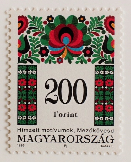 刺繍 200F / ハンガリー 1998