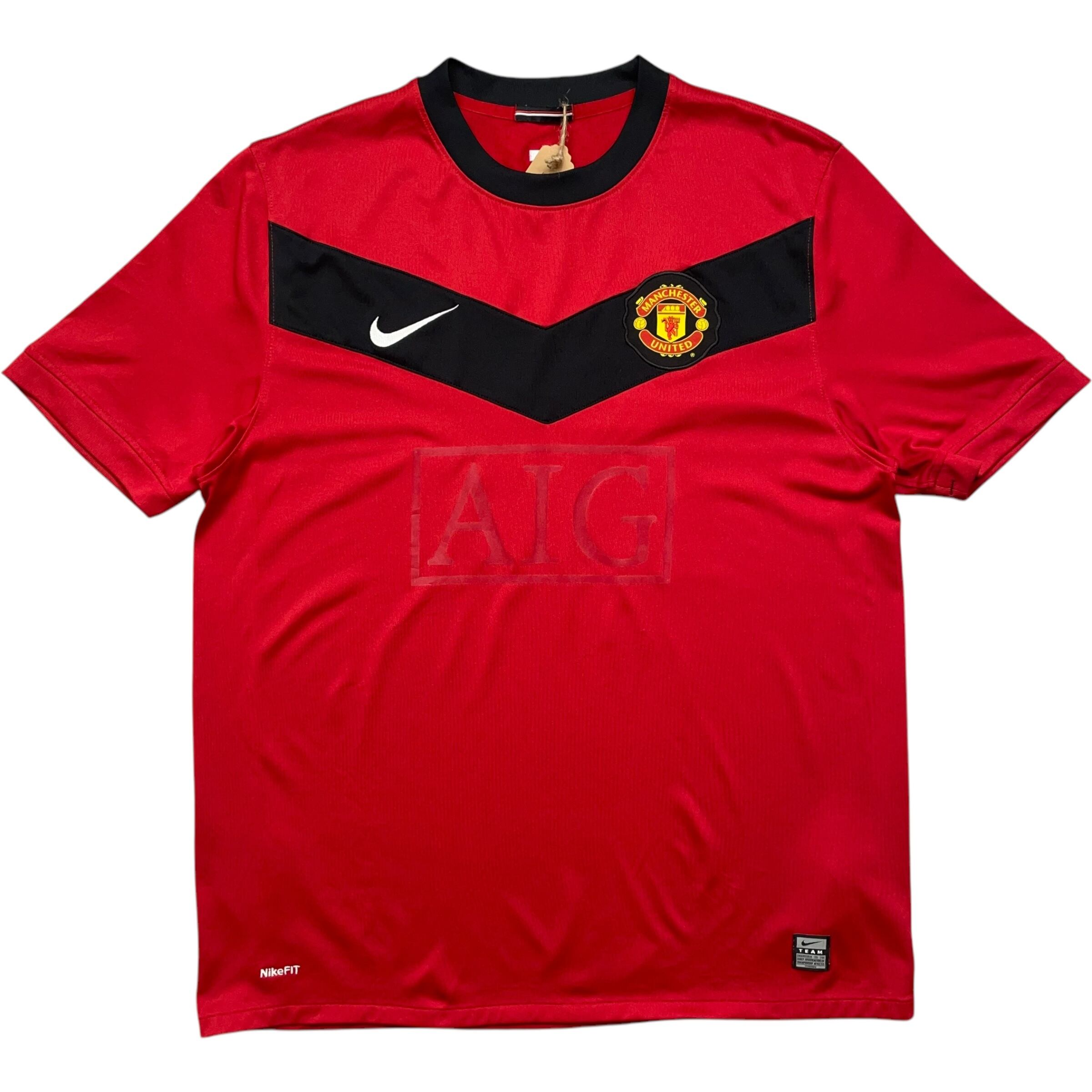 《L》NIKE ナイキ マンチェスター・ユナイテッド 09-10シーズン ユニフォーム no.7002