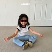 【取寄/韓国直送】A MORE 26/SM 小花Tシャツ|夏服|韓国子供服